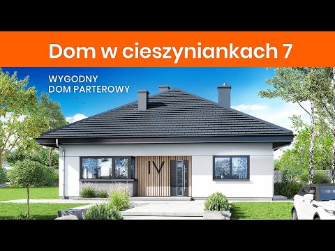 Dom w cieszyniankach 7 – Wygodny dom parterowy I ARCHON+ Projekty Domów #projektdomu #dom