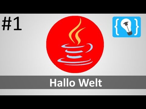 Java Tutorial German [1/24] - Hello World