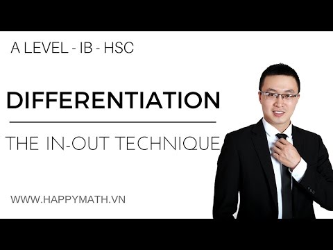 1.[A LEVEL - IB PROGRAM] MATH - THE IN-OUT TECHNIQUE FOR ANTIDIFFERENTIATION -