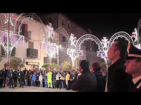 FIACCOLA, MUSICA E LUMINARIE (messe tra le cose da salvare) - Pietragalla 9 Maggio 2018