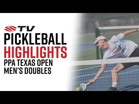 AJ Koller Battling Back Pickleball Highlight - PPA Texas Open Men's Doubles