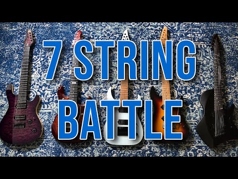 7-String Guitar Comparison  - Mayones, Music Man, Ibanez, Jackson and Abasi Metal Tones