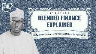 Blended Finance Explained: Mohammed Ibrahim on Unlocking Billions for Nigerian Agriculture