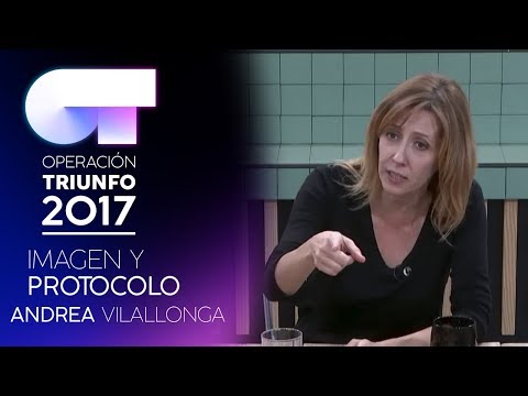 Clase de protocolo durante la comida con Andrea Villalonga| OT 2017