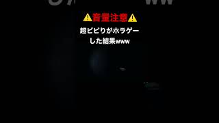 ビビりがホラゲープレイするとこうなります。 #phasmophobia   #shorts #ホラゲー