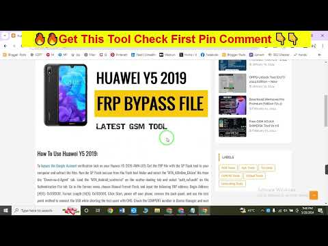 Huawei Y5 2019 AMN LX9 FRP Bypass | Google Account Unlock Device | Huawei FRP Bypass | Frp Unlock
