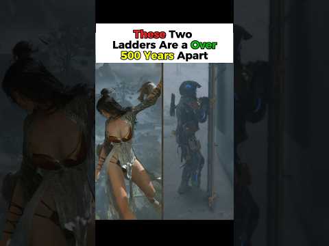 These Two Ladders Are a Over 500 Years Apart - Death Stranding 2 X Wuchang fallen feathers