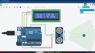 Download lagu Tutorial on Making an Ultrasonic Sensor DISTANCE MEASURER in Cm and Inch LCD I2C in TINKERCAD mp3