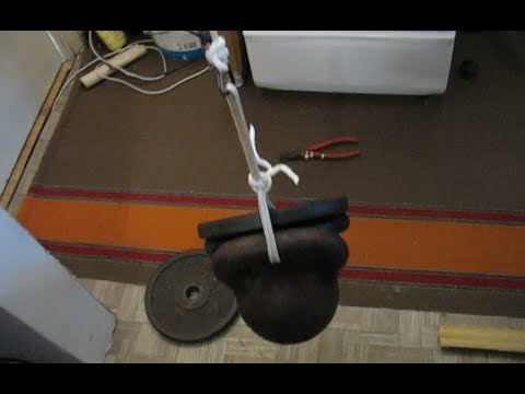 Испытание карабинов с AliExpress Проверка на прочность