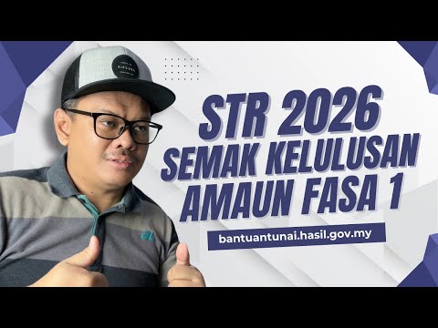 KELULUSAN STR 2026 DAH ADA! INI AMAUN BYRN SEBENAR FASA 1 UTK ANDA!