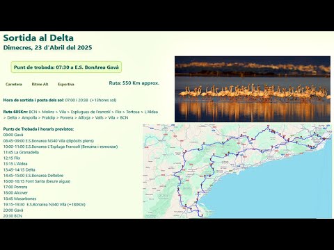 Sortida motorista al Delta
