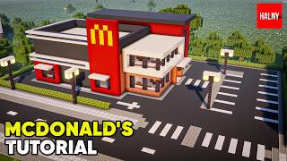 How to build a big mcdonald's in minecraft