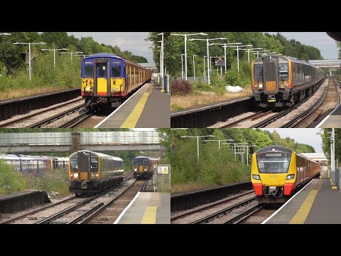 Trains @ New Malden - 26/07/2022