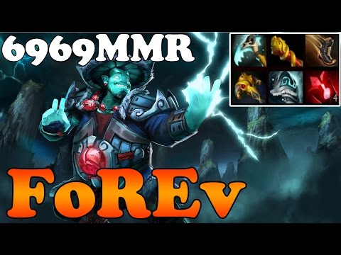 Dota 2 - FoREv 6969MMR Plays Storm Spirit with MP Techies 105mins - Ranked Match Gameplay