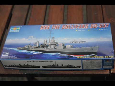 Trumpeter 05731model Kit USS The Sullivans DD 537 for sale online 