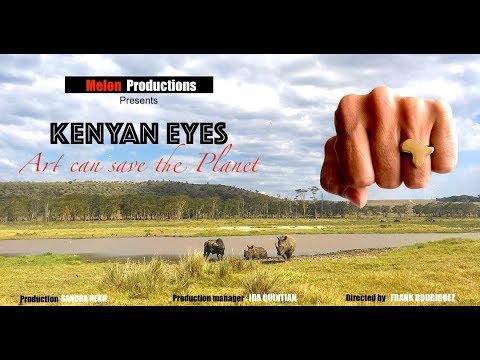 Kenyan Eyes - Art can save the planet