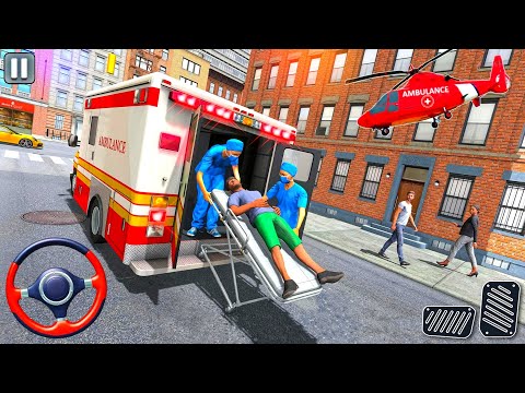 Emergency Ambulance Rescue Simulator 3D - Hali Ambulance Rescue Driving - Android Gameplay