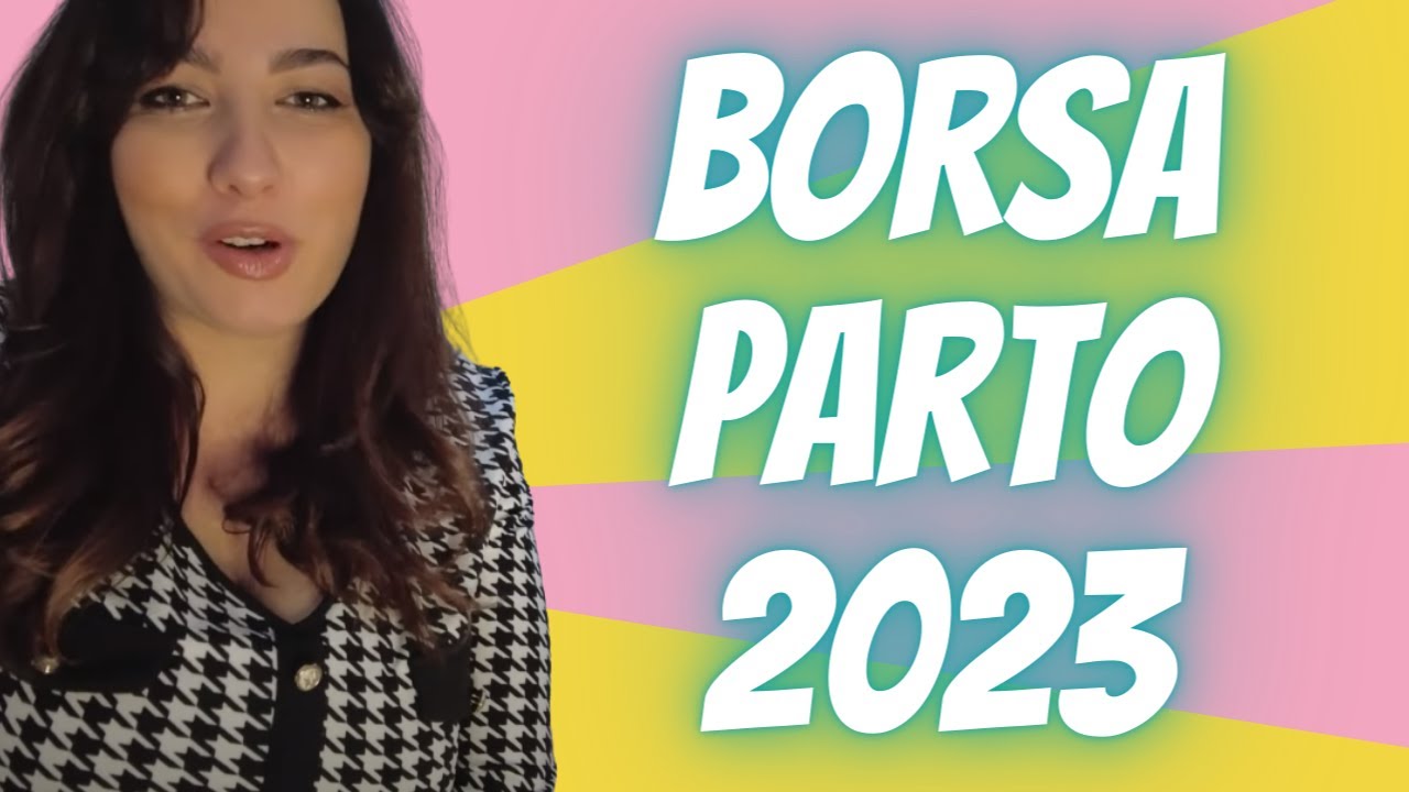 VALIGIA PER IL PARTO 2023 | Borsa per l'Ospedale per MAMMA e NEONATO