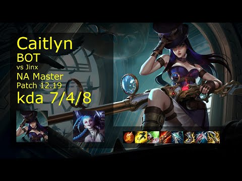 Rank 4 NA Caitlyn ADC: Caitlyn vs Jinx