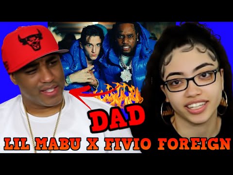 MY DAD REACTS TO Lil Mabu x Fivio Foreign - TEACH ME HOW TO DRILL (Official Music Video) REACTION
