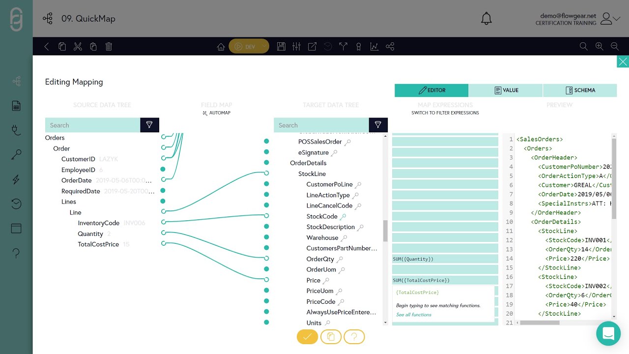 Bite Size: Visual Data Mapper