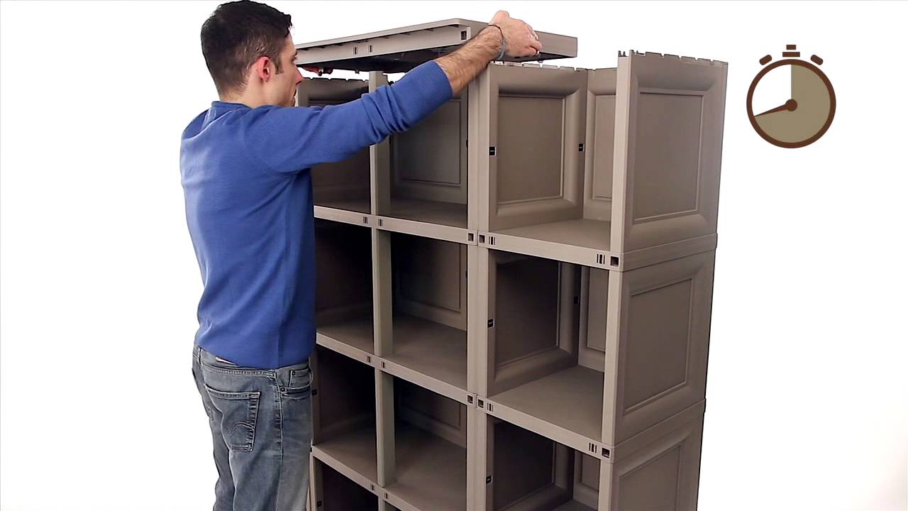 Armadio in resina da esterno omnimodus 2