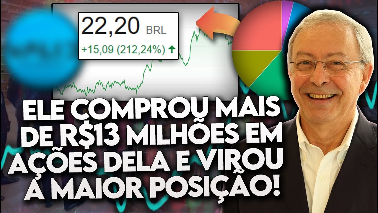 Conheça as 10 MAIORES POSIÇÕES de LUIZ ALVES PAES DE BARROS! (Que AÇÕES COMPROU em ABRIL?) -TOP 10