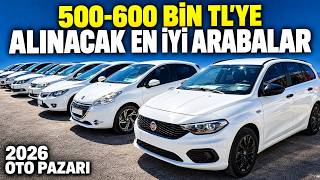 500.000 ile 600.000 TL'YE Alınabilecek En İyi 2. El Arabalar - 2026 | Otomobil T