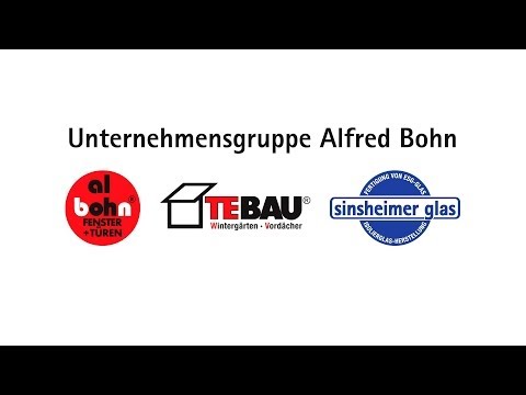 Imagefilm der Unternehmensgruppe Alfred Bohn | Albohn | Tebau | Sinsheim |