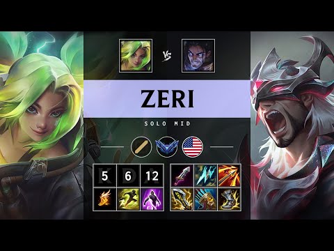 Zeri Mid vs Sylas - NA Diamond Patch 25.21