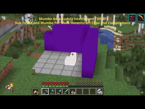Mumbo GETS RUDELY INTERRUPTED TWICE - Hermitcraft Moments