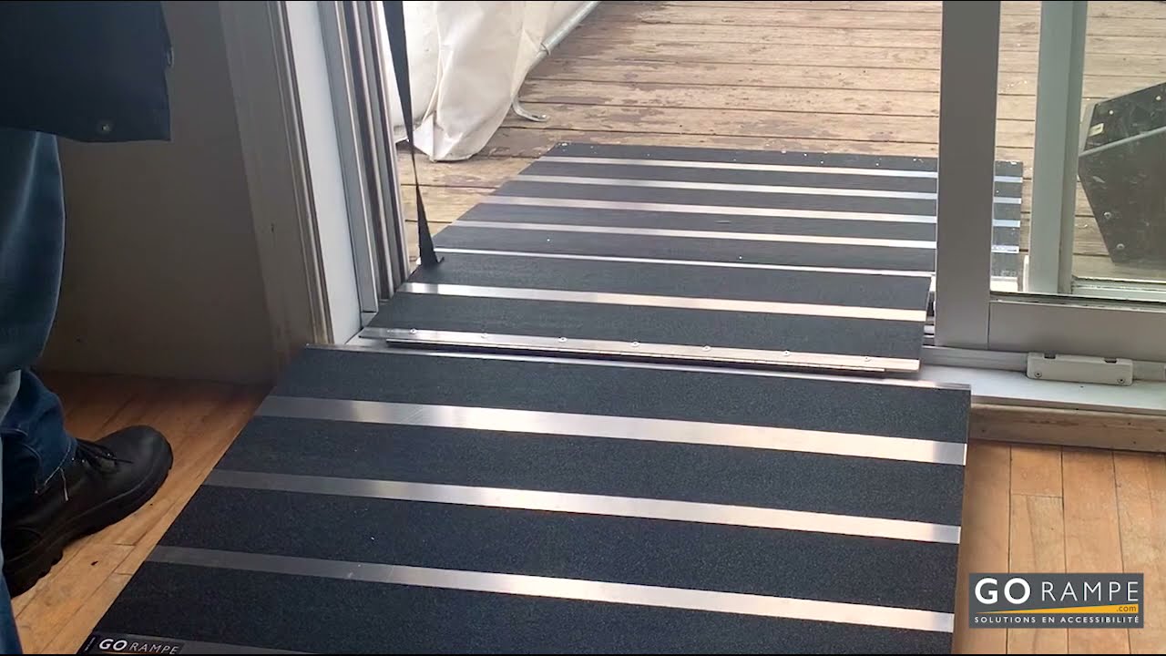 Rampe de passage de seuil - Go Rampe