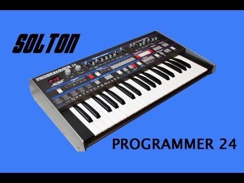 SOLTON PROGRAMMER 24 Analog Groovebox 1985 | HD DEMO | SAMPLE PACK