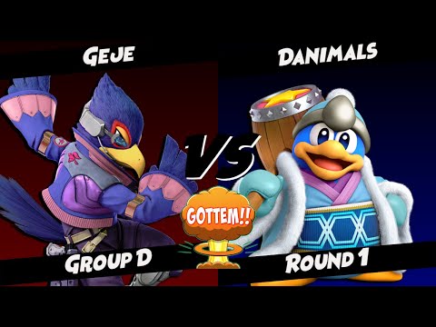 BoomGottem! Geje (Falco) Vs Danimals (King Dedede) SSBU Tournament