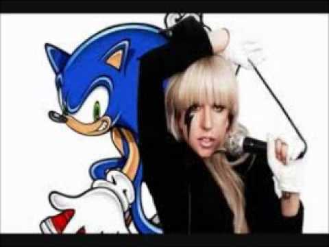 sonic vs lady gaga