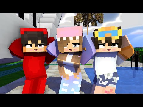 CHICKEN WING LOVEFOOL TUTU CUTE NICO, CASH AND ZOEY - MINECRAFT ANIMATION #shorts
