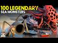 Top 100 Legendary Sea Monsters Size Comparison 2026 SCP 169 VS WORLD EATER