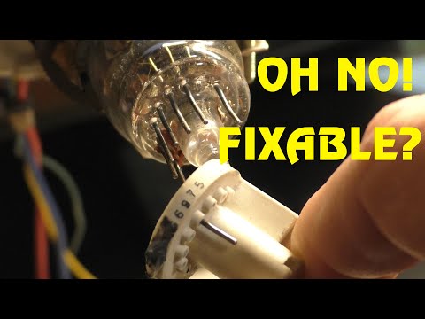 Arcade Monitor Repair 101 - Is Fixing A Broken Tube Pin Possible?