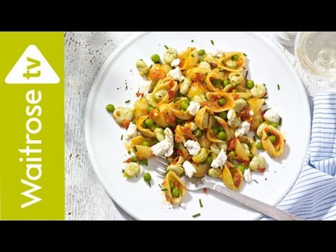 Fresh Pea and  Broad Bean Pasta Salad | Waitrose