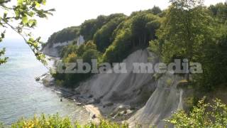 preview picture of video 'Stock Footage Europe Germany Baltic Sea Rügen Island Chalk Cliffs Ostsee Kreidefelsen National Park'