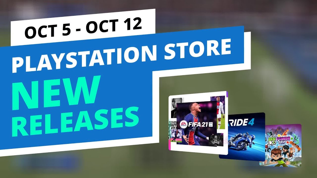 New Games in the official PlayStation Store, Oct 5 - Oct 12