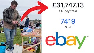 How to ACTUALLY make Money from a CARBOOT SALE // UK EBay Reseller