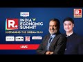 TV Mohandas Pai and Sanjeev Sanyal At Republic Business India Economic Summit
