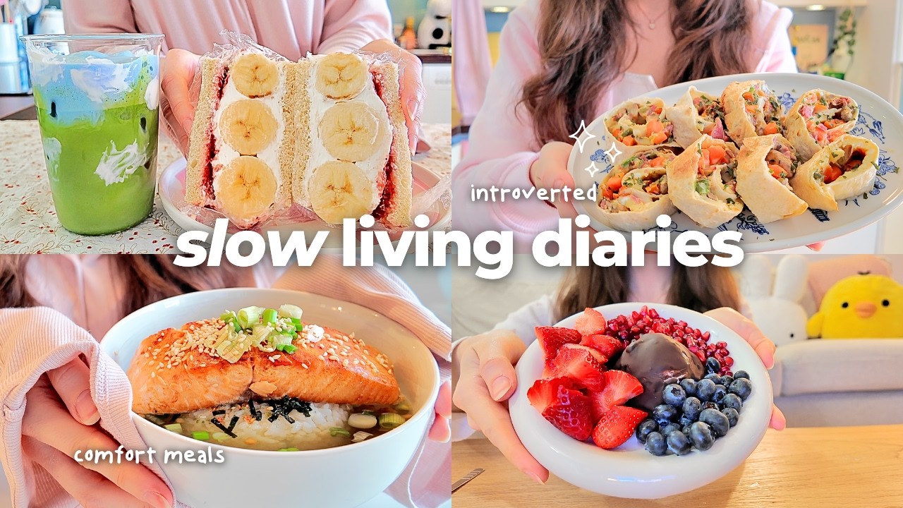 quiet days cooking at home 🍜 japanese food, comforting meals, being offline