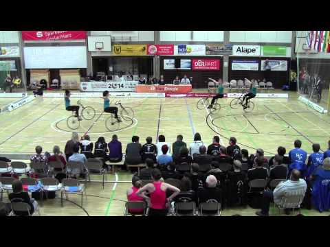 Deutsche Jugend und Junioren Meisterschaft 2014 4er Kunstrad Juniorinnen VfH Worms 2
