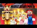 Super Mario Minecraft 4 Mario Saves Peach