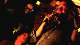 STEVE COLMAN of DEF POETRY JAM with KRAIG JARRET JOHNSON on drums - Encore at ENTWINE, NYC 10/17/12