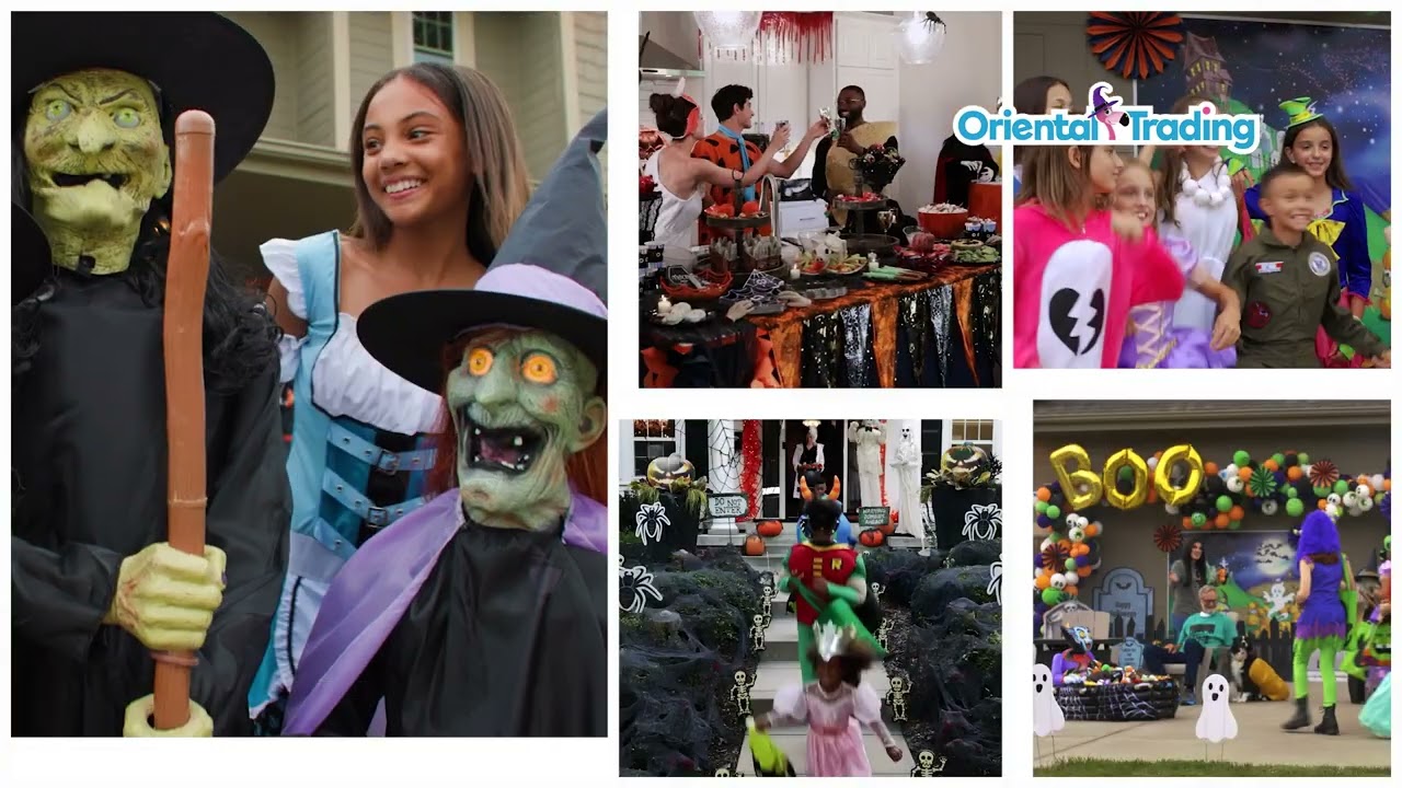 When it’s time to think Halloween, think Oriental Trading! 🎃🖤