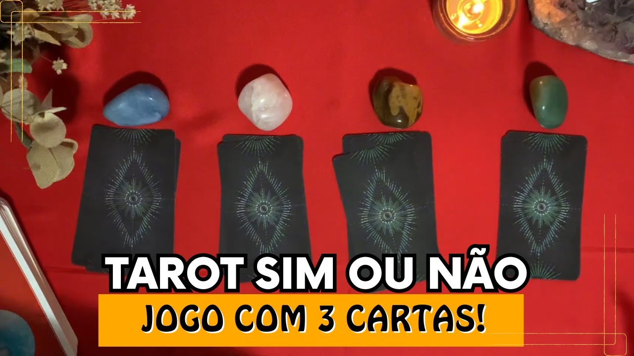 TAROT RESPONDE SIM OU NÃO C/ 3 CARTAS! PERGUNTE QUALQUER COISA!!!