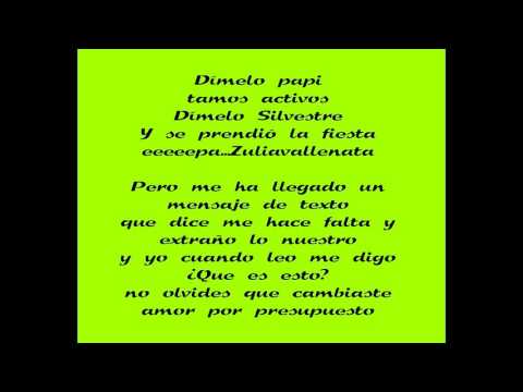 materialista letra  Nicky jam ft SILVESTRE DANGOND